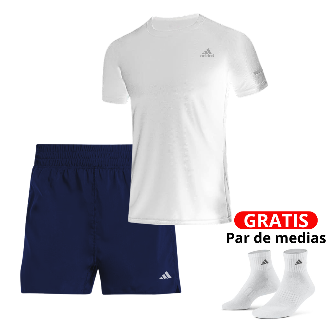 COMBO ADIDAS HOMBRE CAMISETA + PANTALONETA