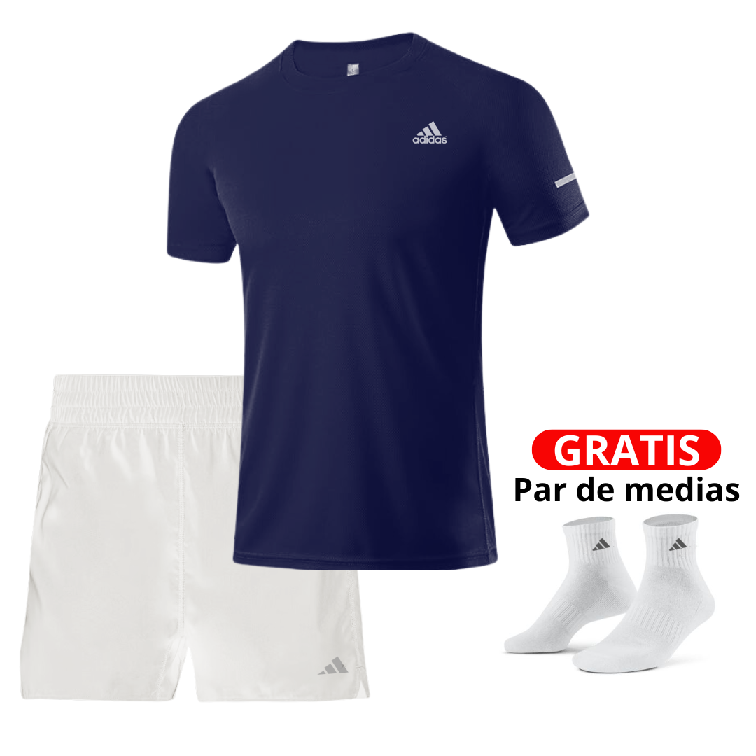COMBO ADIDAS HOMBRE CAMISETA + PANTALONETA