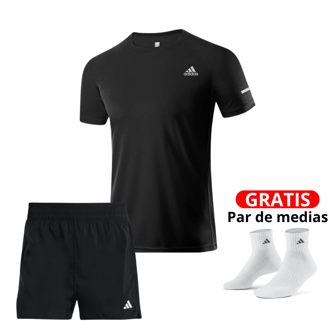 COMBO ADIDAS HOMBRE CAMISETA + PANTALONETA