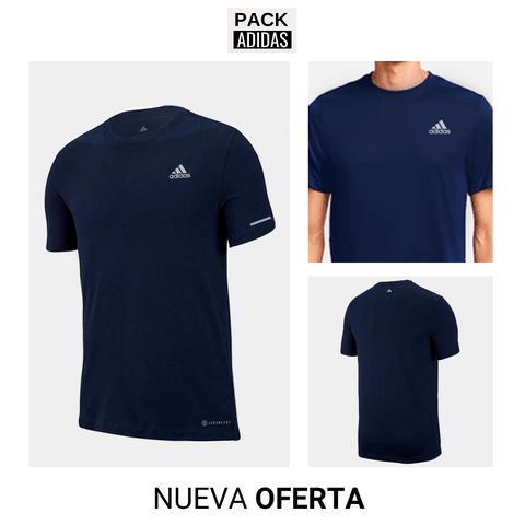 PACK X 3 Camisetas Deportivas