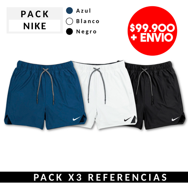 PACK X3 PANTALONETAS NIKE