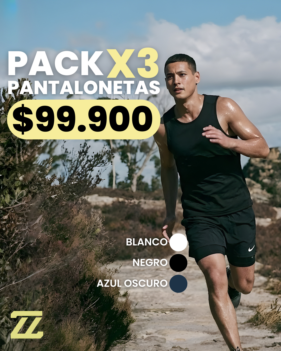 PACK PANTALONETAS NIKE