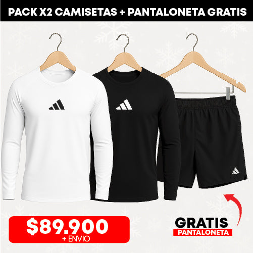 2 BUZOS MANGA LARGA+ GRATIS PANTALONETA NOVAK