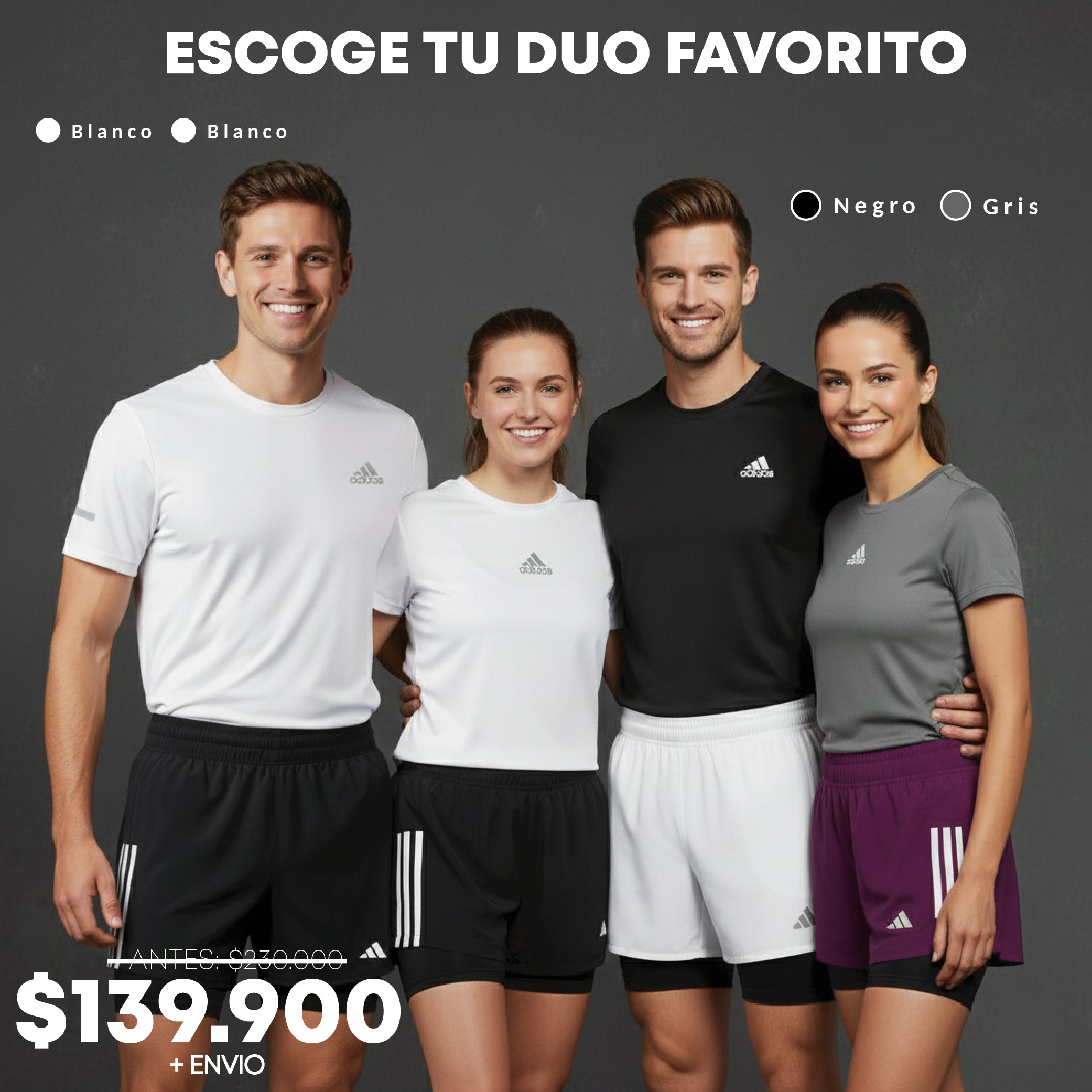 DUO DEPORTIVO ADIDAS