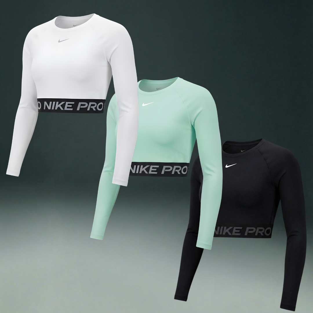 CAMISETAS MANGA LARGA NIKE DAMA PACK X3