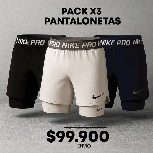 PANTALONETAS NIKE PRO
