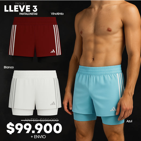 PANTALONETA ADIDAS LINEA COMPLETA -