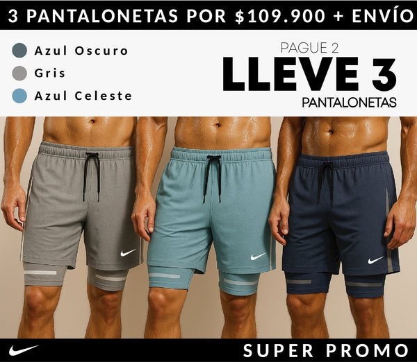 PANTALONETAS NIKE LINEAS